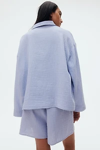 Pajama Shirt and Shorts