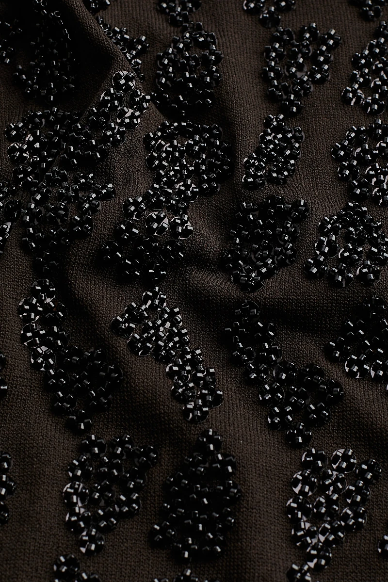 Bead-Embellished Skirt