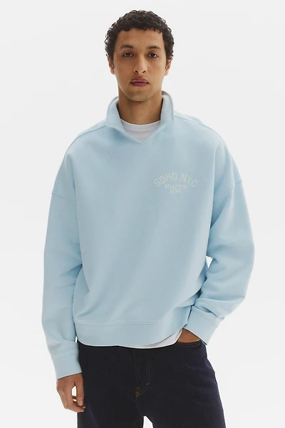 Oversized Rugby Sweatshirt