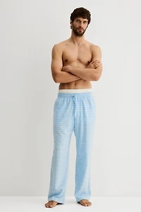Relaxed-Fit Flannel Pants