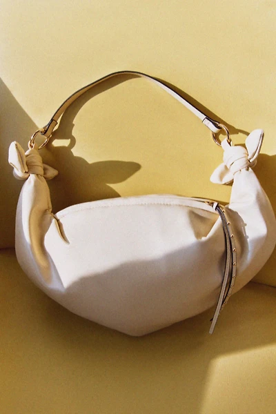 Sac à bandoulière avec détails noués