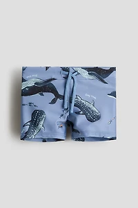 Printed Swim Trunks