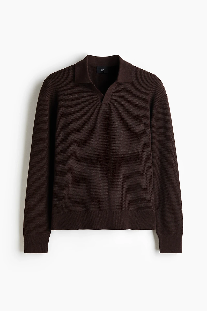 Polo décontracté en tricot