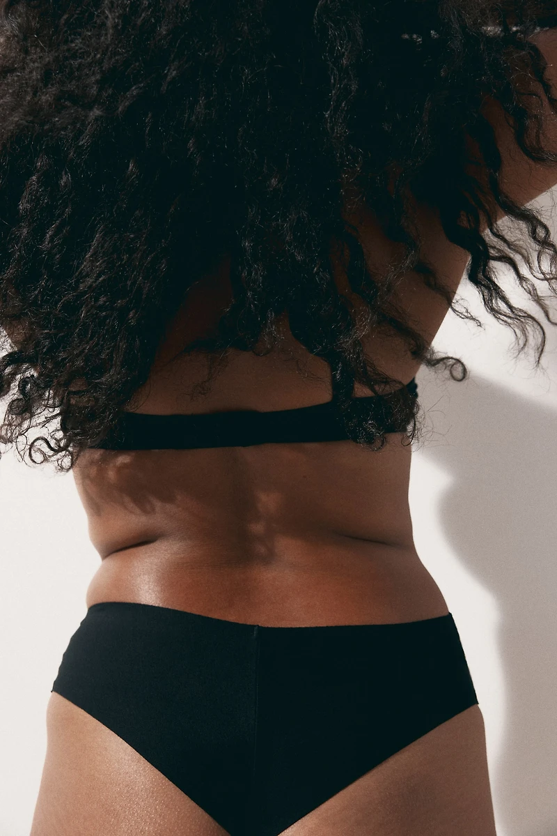 3-Pack Invisible Cotton Hipster Briefs