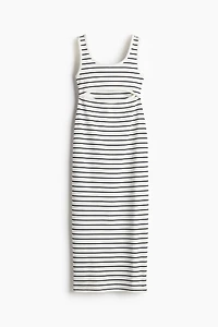 Robe maxi découpée
