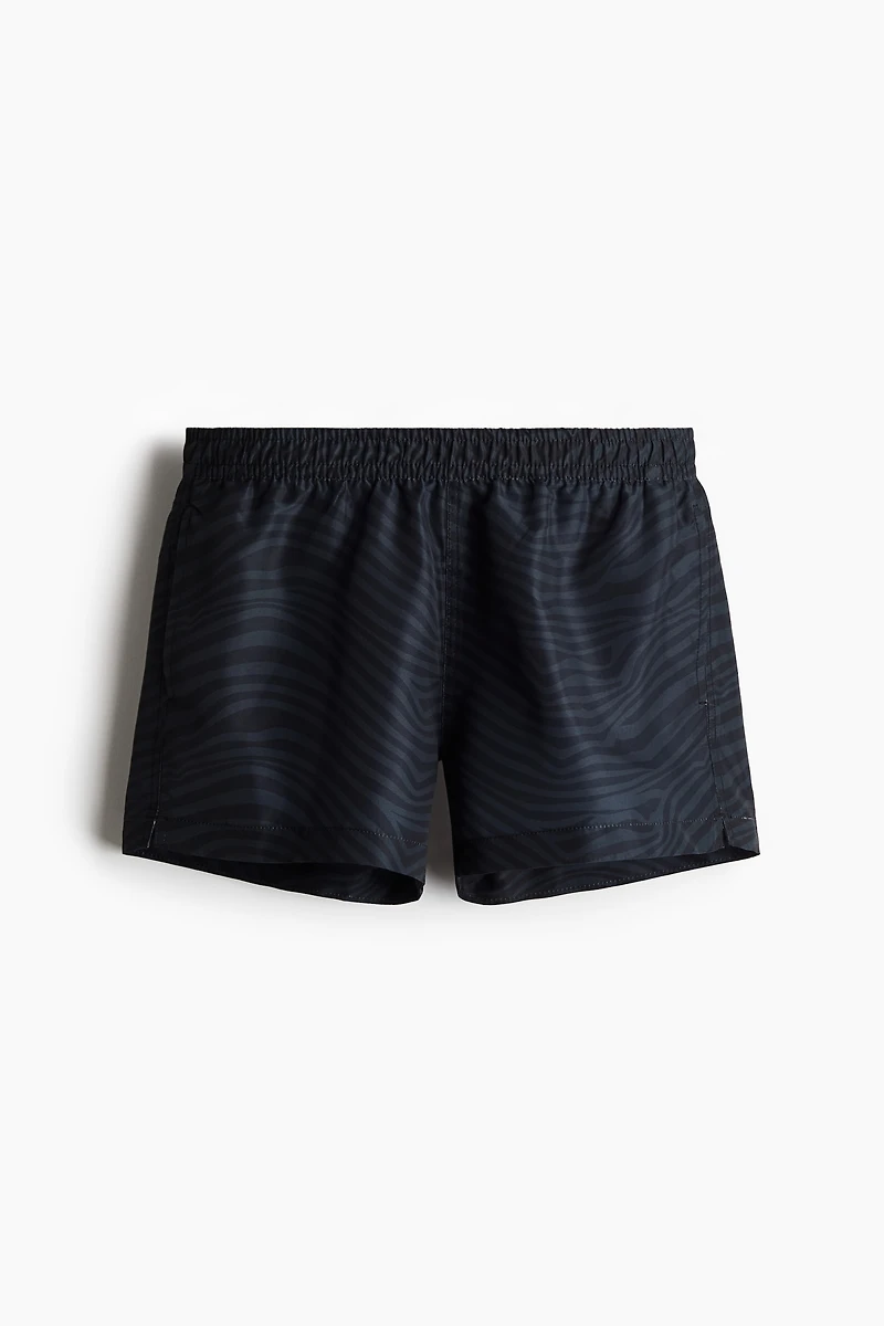 Patterned Swim Shorts