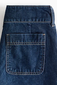 Jean ample taille haute