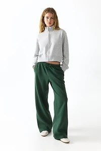 Wide-leg Joggers