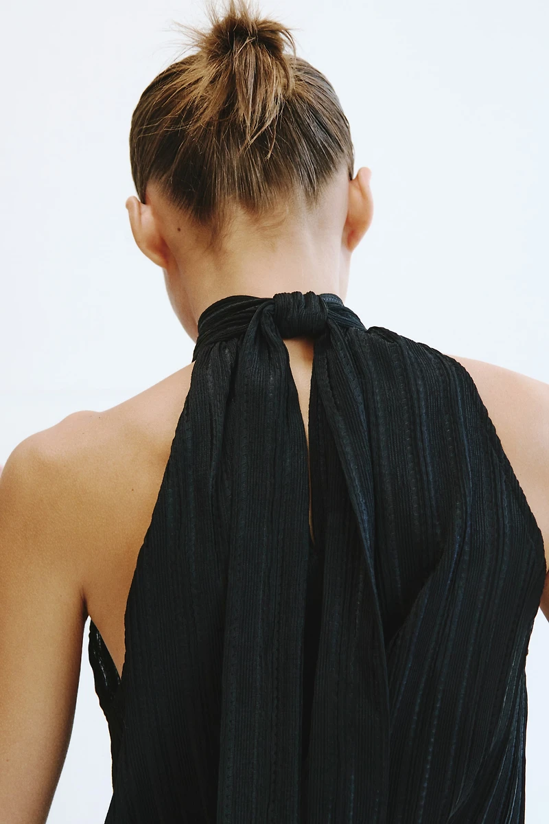 Textured Jersey Top