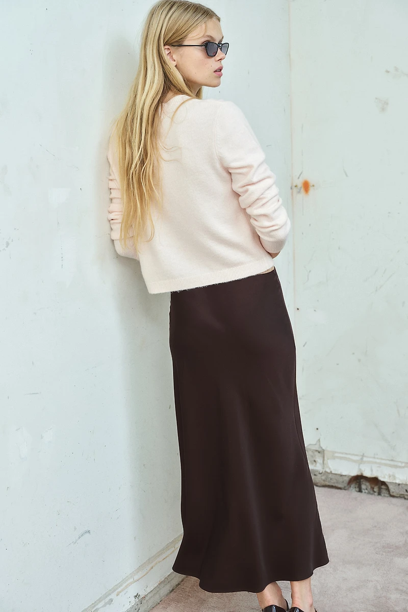 Fine-Knit Cardigan