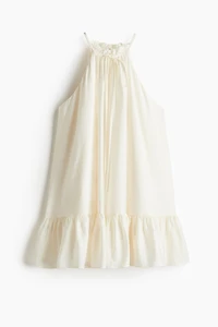 Ruffle-Detail Sleeveless Dress