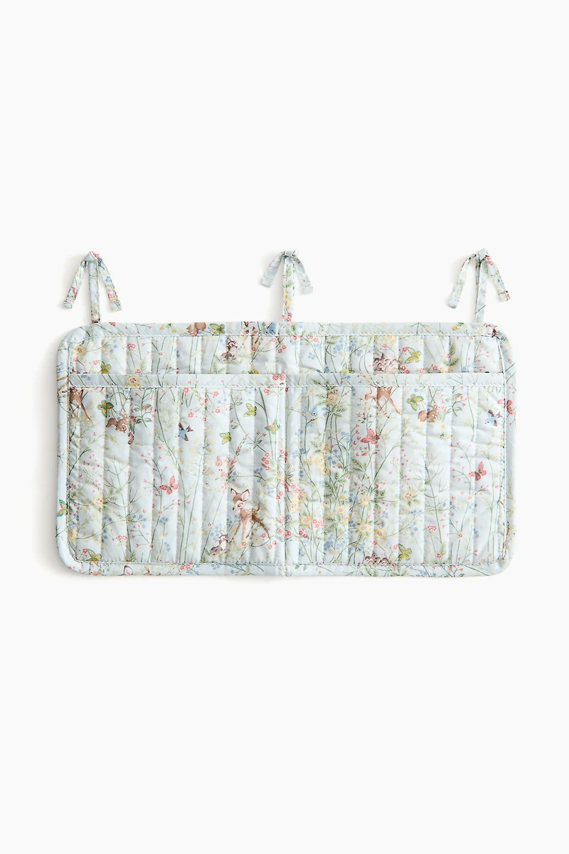 Quilted Cotton Storage Pocket