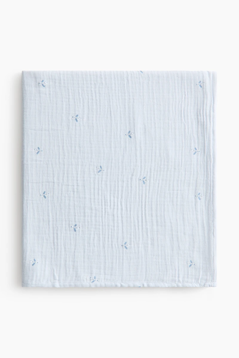 Couverture pour bébé en mousseline