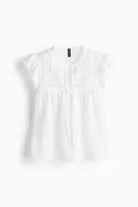 Haut en jersey texturé