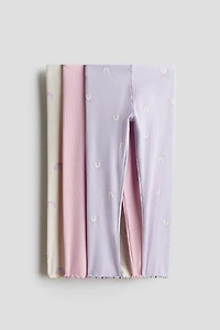 3-pack Ribbed Cotton Leggings