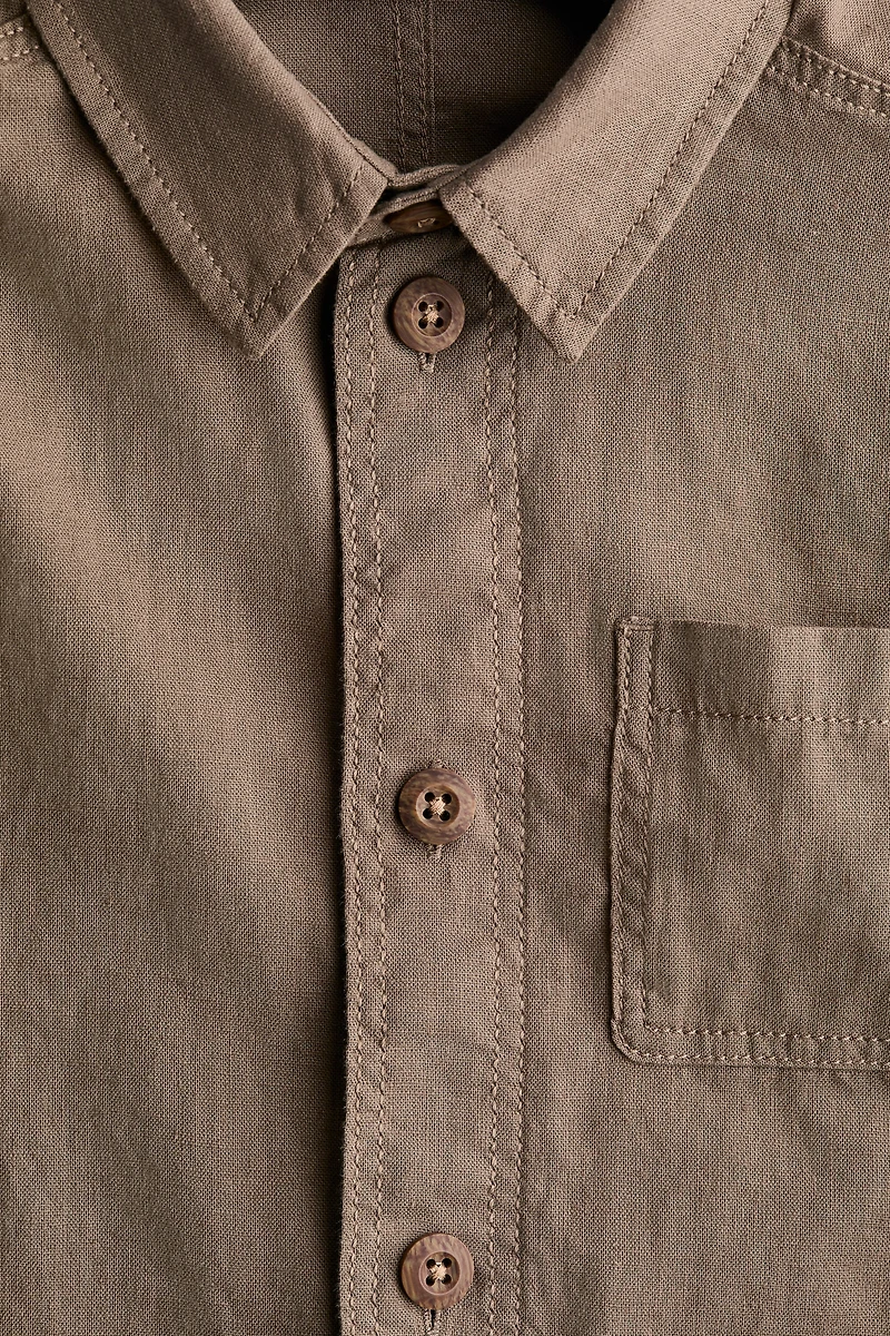 Linen Overshirt