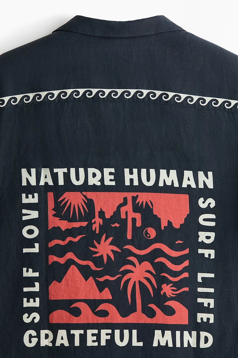 Relaxed-Fit Cotton Resort Shirt