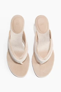 Sandales à talon