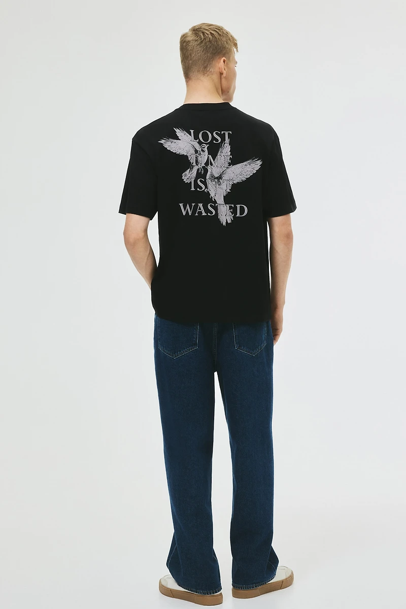 Loose Fit Printed T-shirt