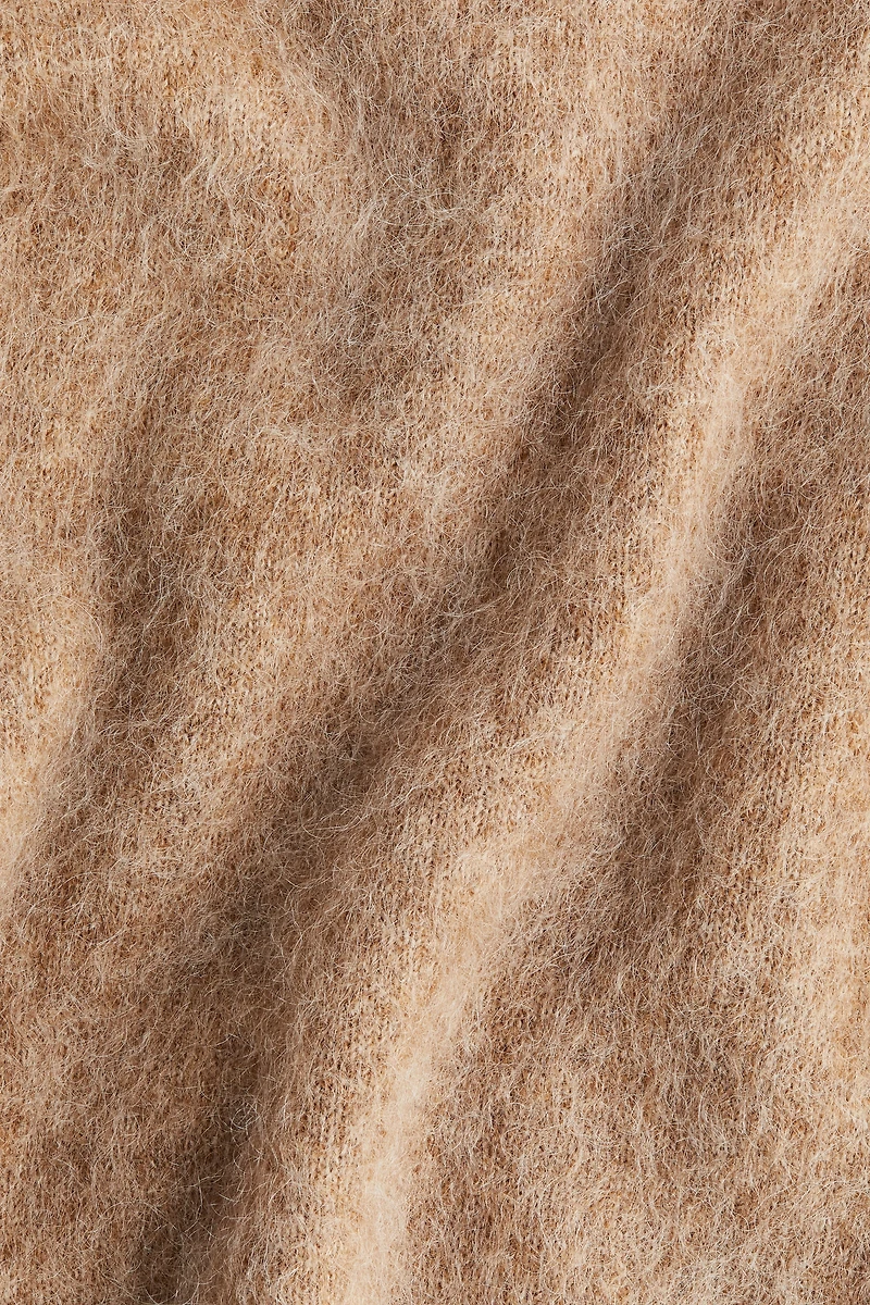 Chandail ample en mohair mélangé