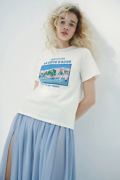 Printed Cotton T-Shirt
