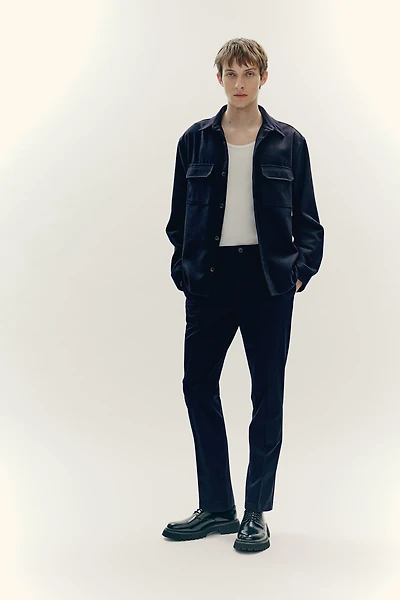 Slim-Fit Tailored Pants