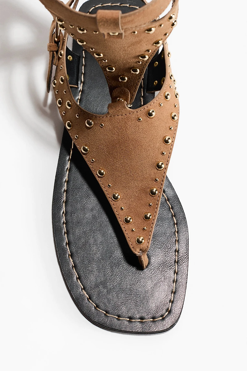 Studded Sandals