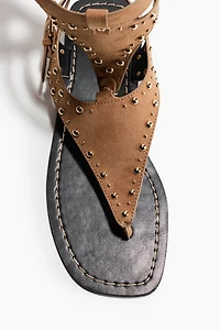 Studded Sandals