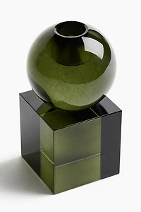 Glass Candlestick