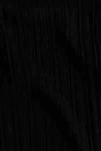Rib-Knit Off-the-Shoulder Dress