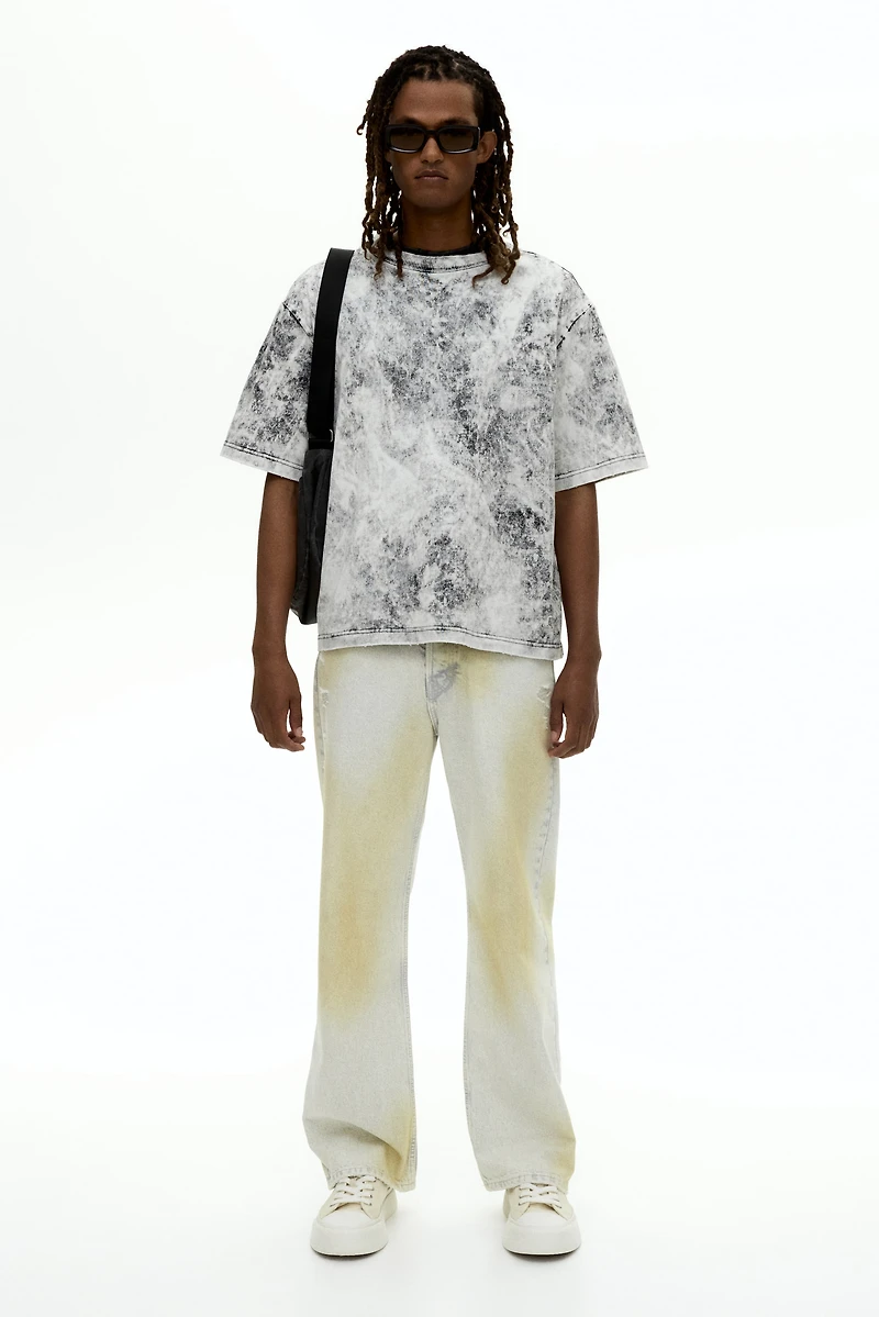 T-shirt court coupe très grande