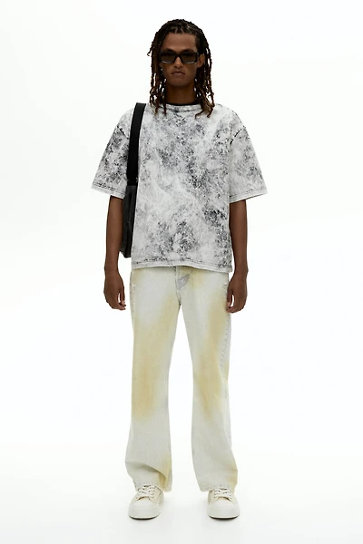 T-shirt court coupe très grande