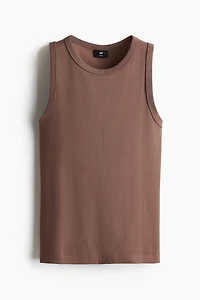 Camisole côtelée près du corps