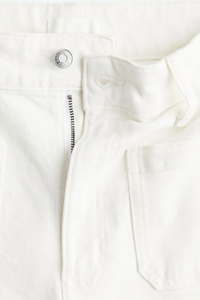 Wide High Jeans