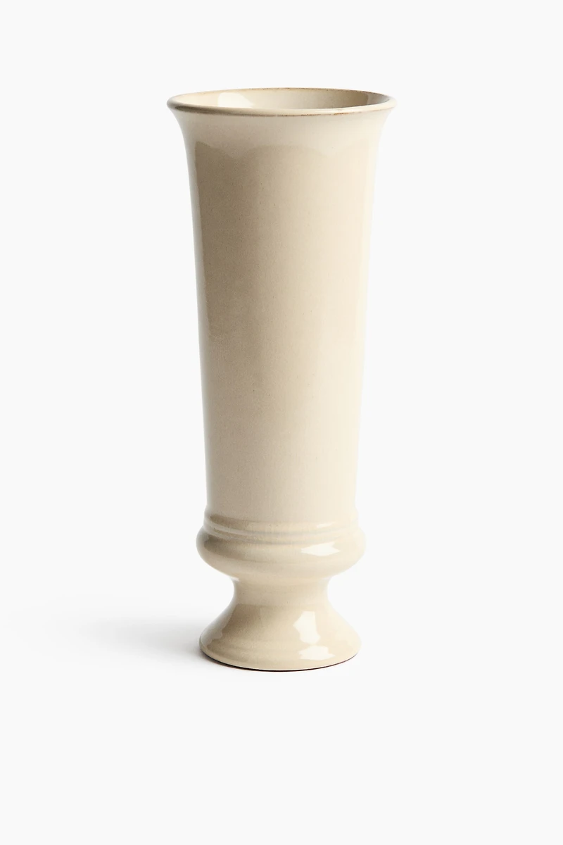 Large Reactive-Glaze Terracotta Vase