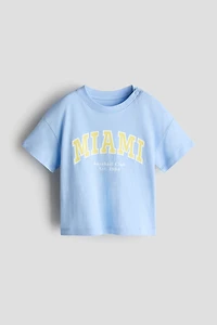 Printed Cotton T-Shirt