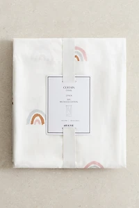 2-pack Patterned Cotton Curtains
