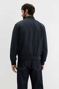 Regular-Fit Lightweight Bomber Jacket