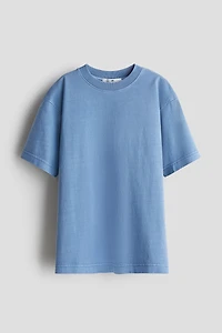 T-shirt en coton imprimé