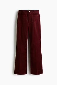 Flared Corduroy Pants