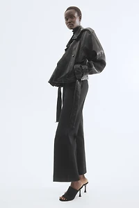 Bootcut Ankle-Length Pants