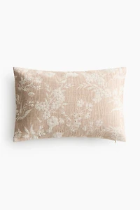 Jacquard-Weave Cushion Cover