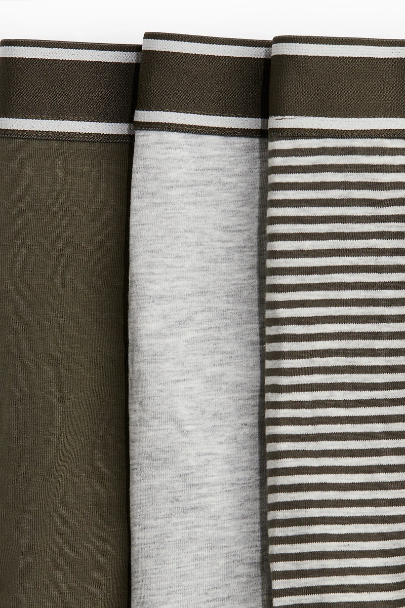 Lot de 3 boxers courts en coton