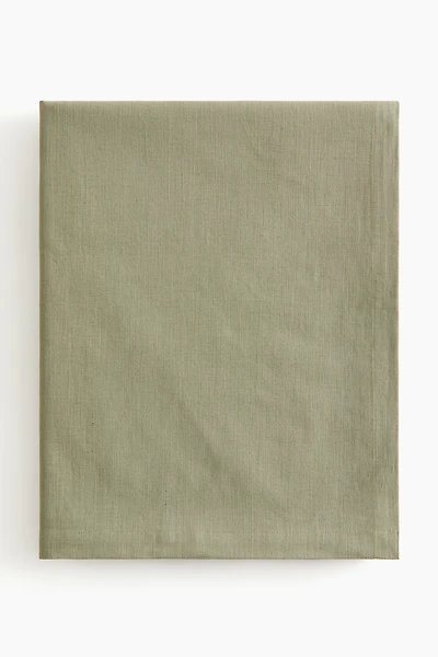 Cotton-blend Tablecloth