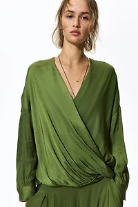 Wrapover Blouse