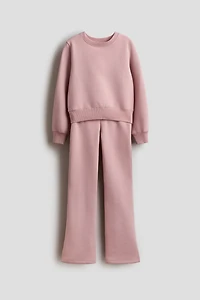 2-Piece Brushed-Inside Sweatsuit
