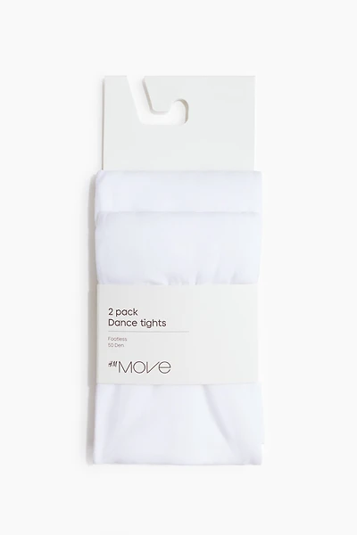 2-Pack Footless Sheer Leggings