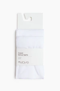 2-Pack Footless Sheer Leggings