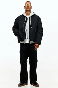 Oversized Fit Hooded Jacket