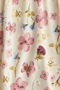 Robe en jersey à motif